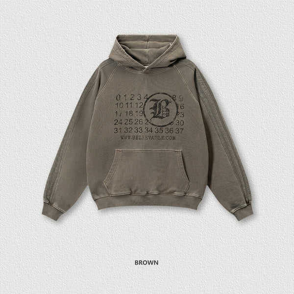 Dylan | Sweat-shirt à capuche oversize avec poche