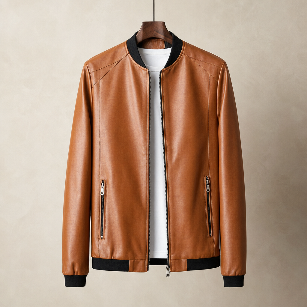 Thad | Jacket leather for men