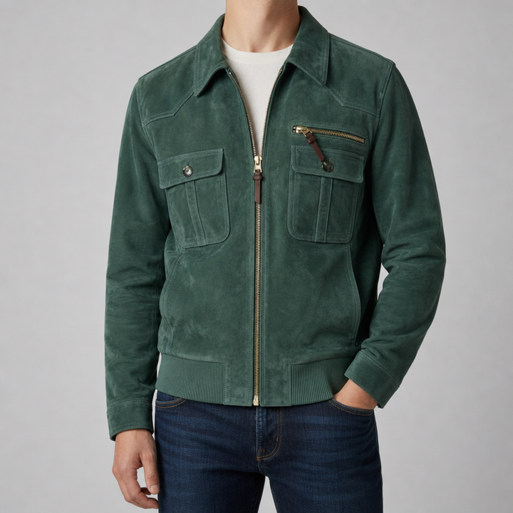 Corbin | Jacket suede for men