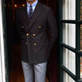Theo | Veste blazer croisée, style rétro