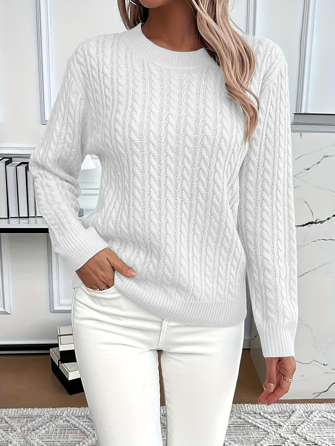 Willa | Women cable-knit sweater
