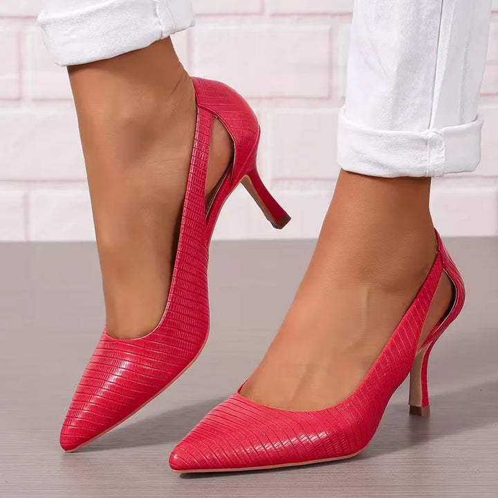 Valentina | Cut Out Stiletto Heels