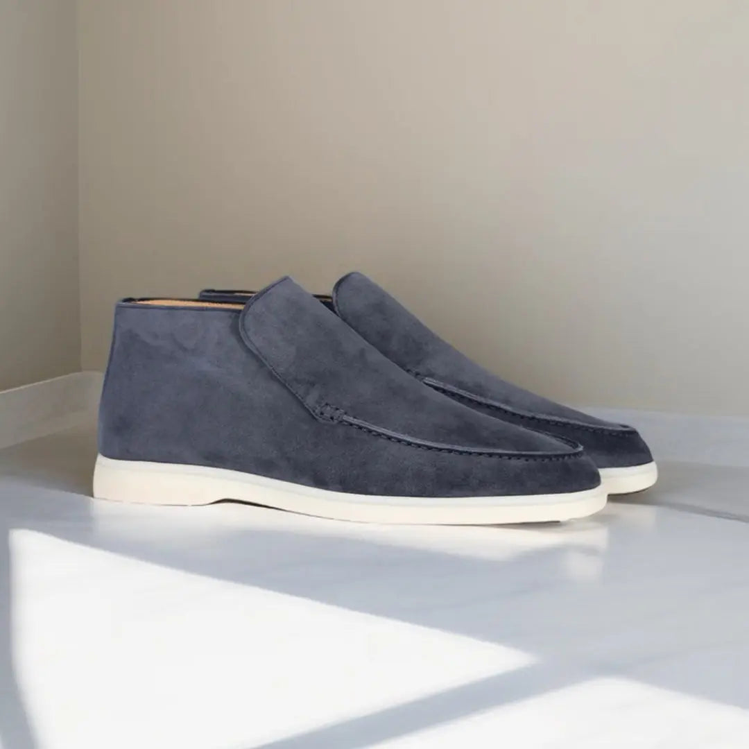 Grayson | Men's Comfortable Suede Loafers