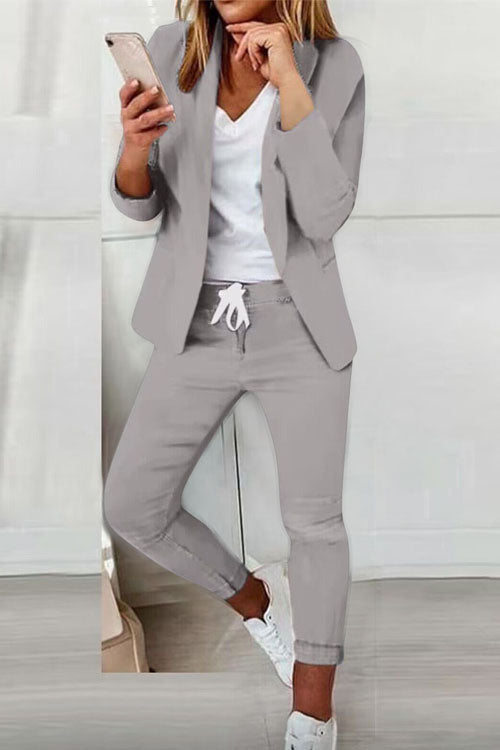 Gaia | Two-piece set for women - Gray 3