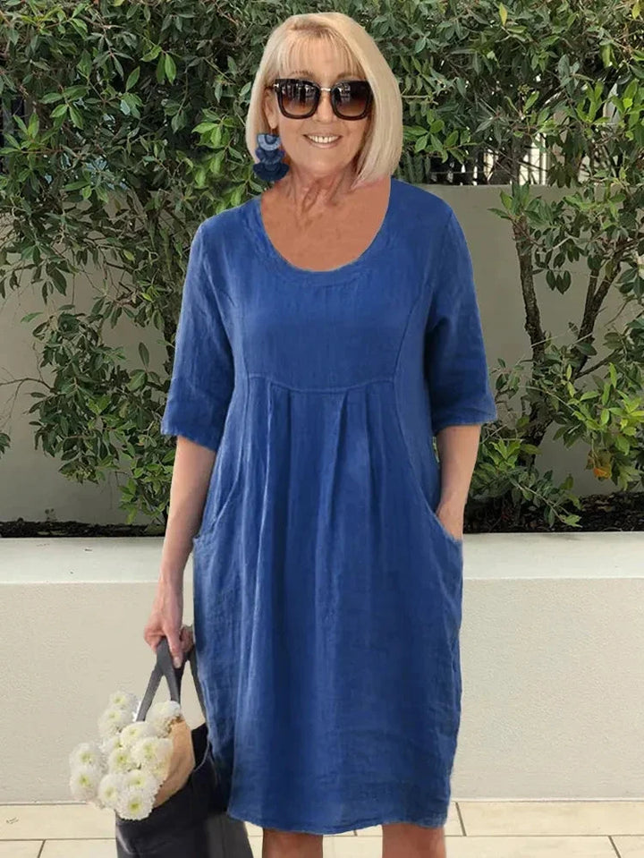 Lily | Pleated Pocket Summer Dress