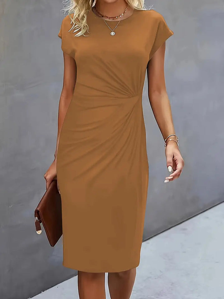 Hailey | Elegant Fitted Midi Dress