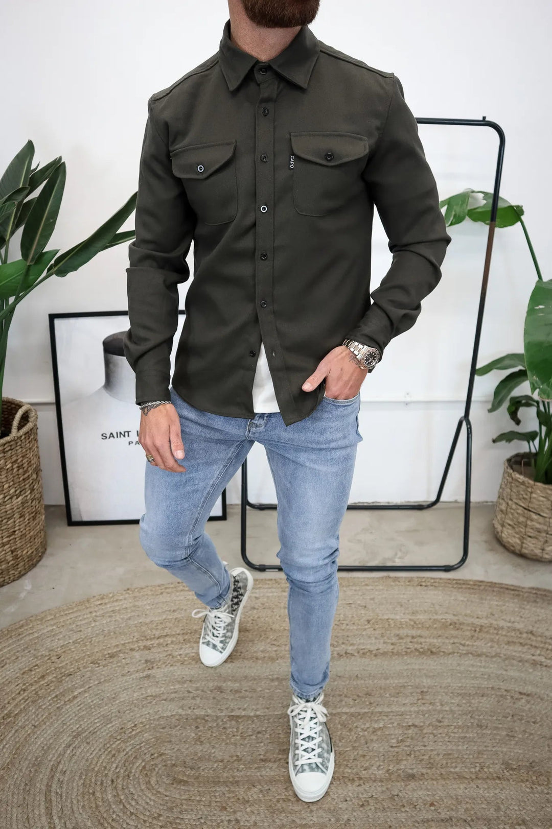 Hayes | Men's Lightweight Overshirt Jacket