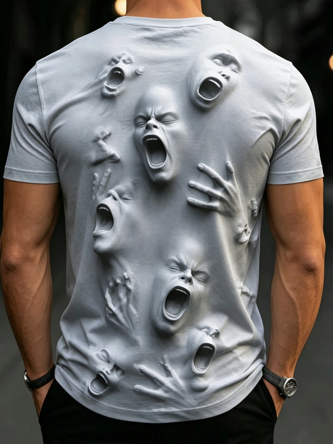 Balthazar | Men printed casual tee