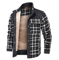 Samuel | Manteau en coton rayé pour homme, à boutonnage simple