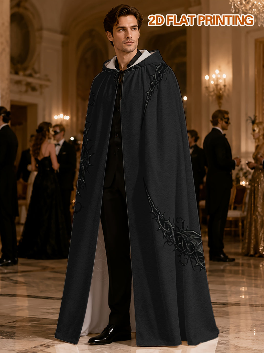 Adelaide23 | Hooded Halloween cape