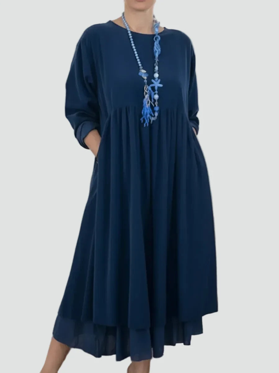 Ainsley | Flowy Everyday Midi Dress