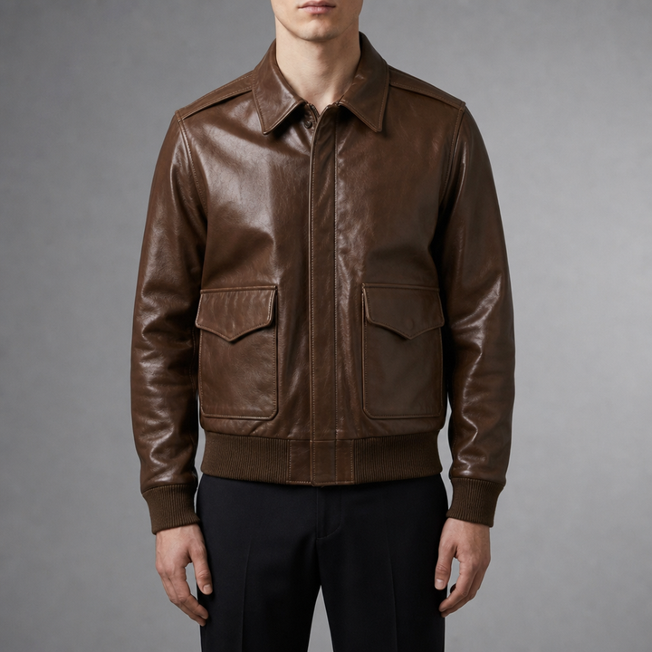 Shaw | Jacket leather for men