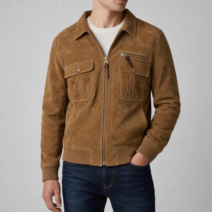 Corbin | Jacket suede for men