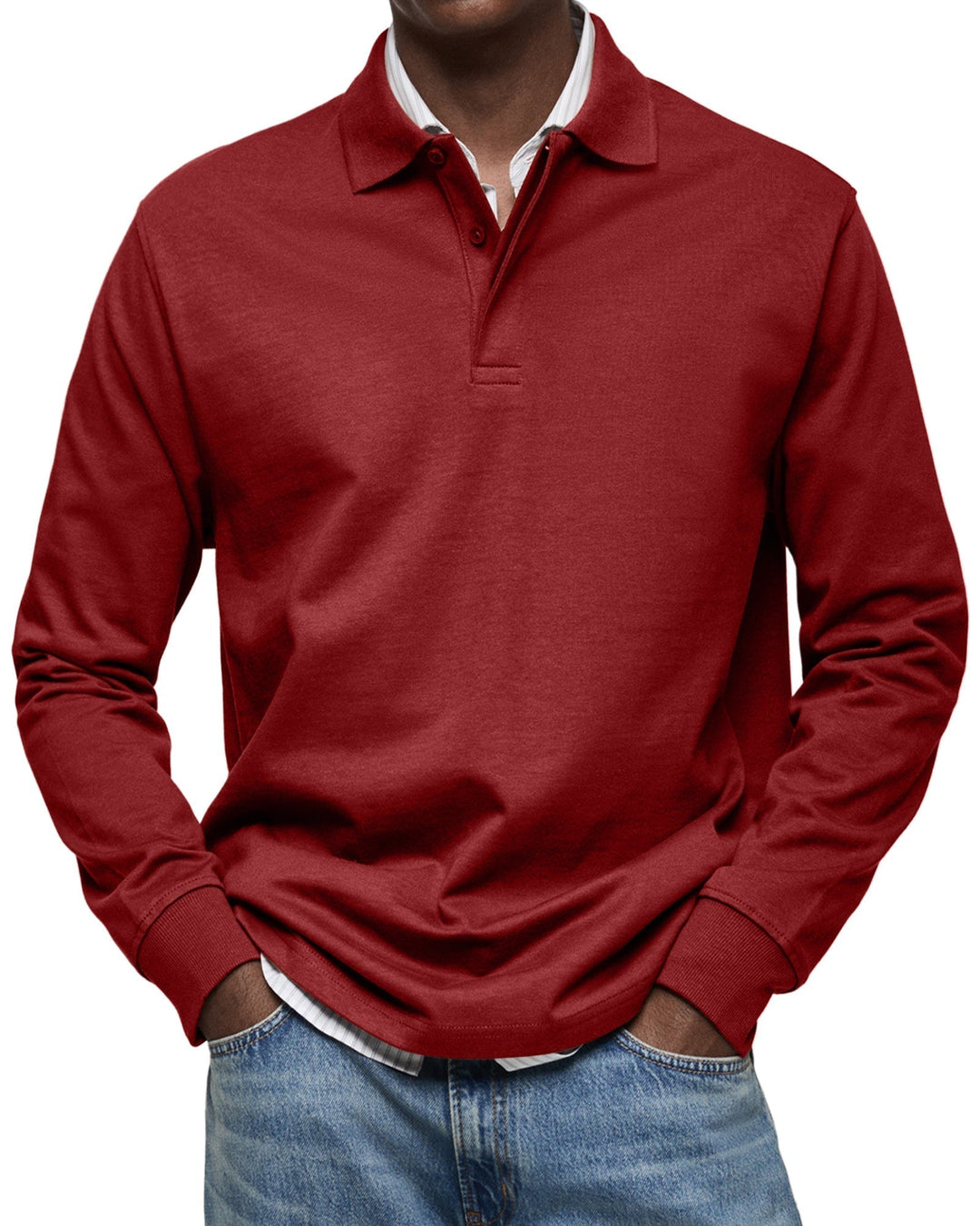 Hayes | Relaxed Long Sleeve Polo