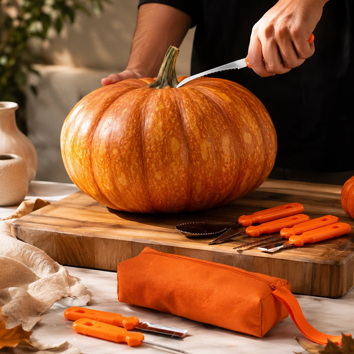 Shade | 10-piece pumpkin carving set with bag
