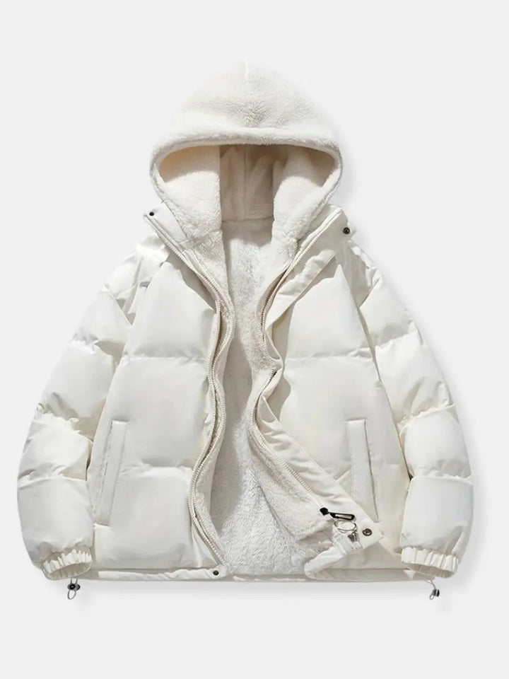 Delaney | Cozy Fleece-Lined Hooded Winter Coat