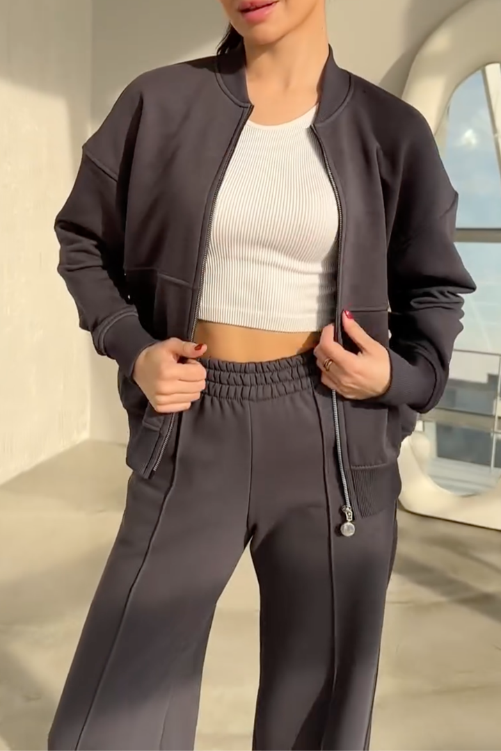 Emerson | Women's Zip-Up Lounge Set