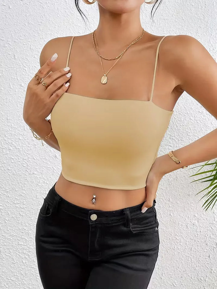 Nova | Spaghetti Strap Crop Top