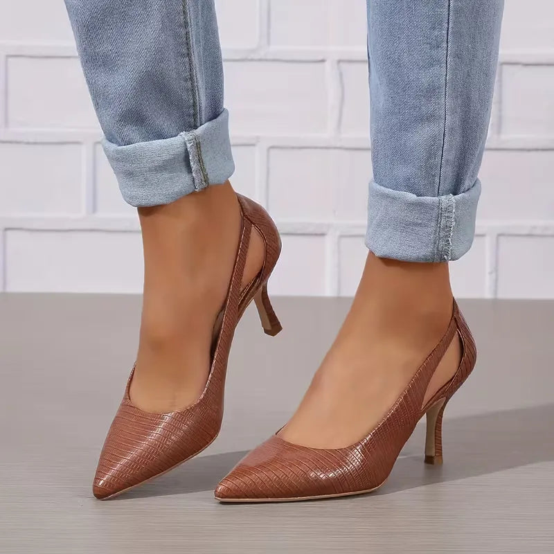 Valentina | Cut Out Stiletto Heels