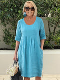 Lily | Pleated Pocket Summer Dress
