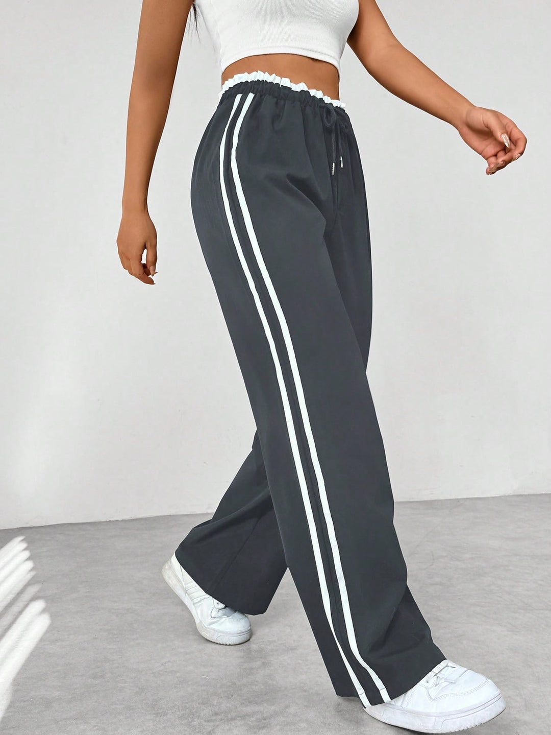 Paisley | Women's Wide Leg Track Pants
