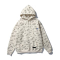Sweat à capuche à imprimé cartoon pour homme Lucas, en coton doublé polaire, style streetwear