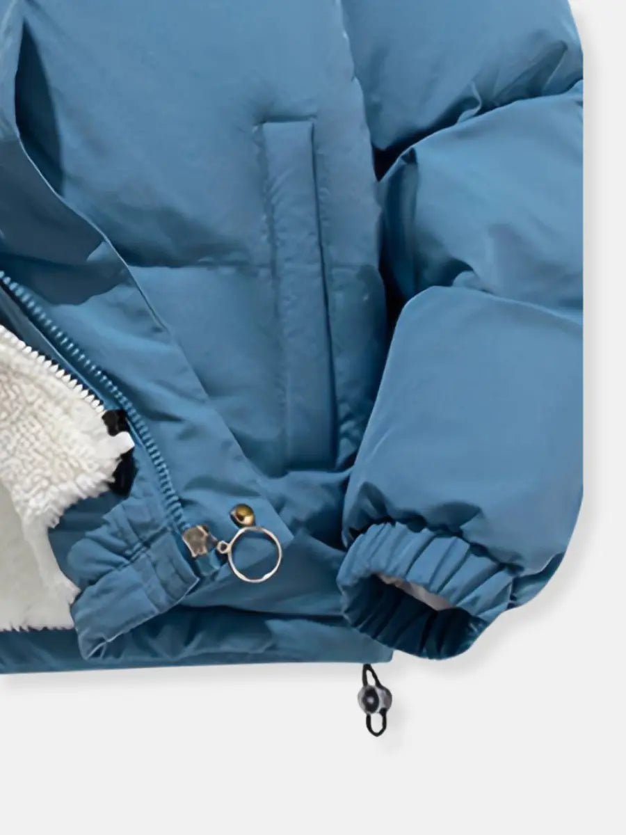 Delaney | Cozy Fleece-Lined Hooded Winter Coat