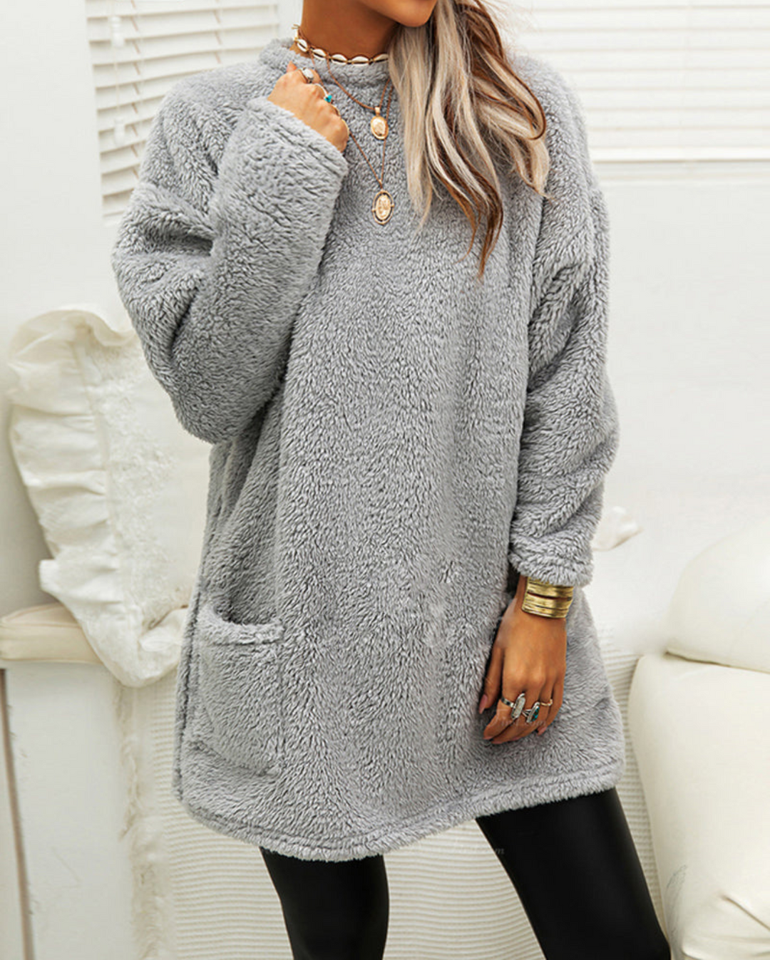 Paisley | Cozy Long Knit Sweater