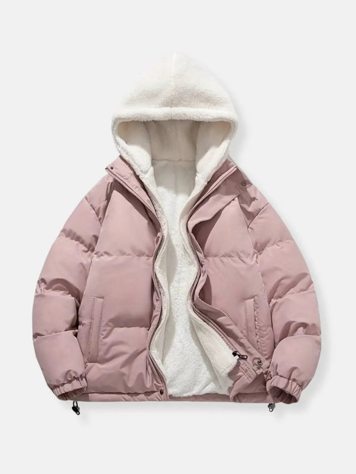Delaney | Cozy Fleece-Lined Hooded Winter Coat