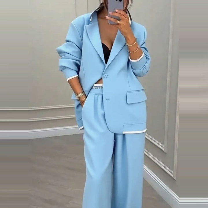 Fleur | Blazer and wide-leg pants set
