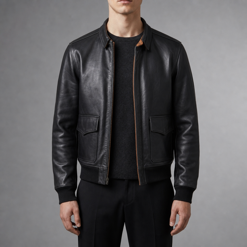 Shaw | Jacket leather for men
