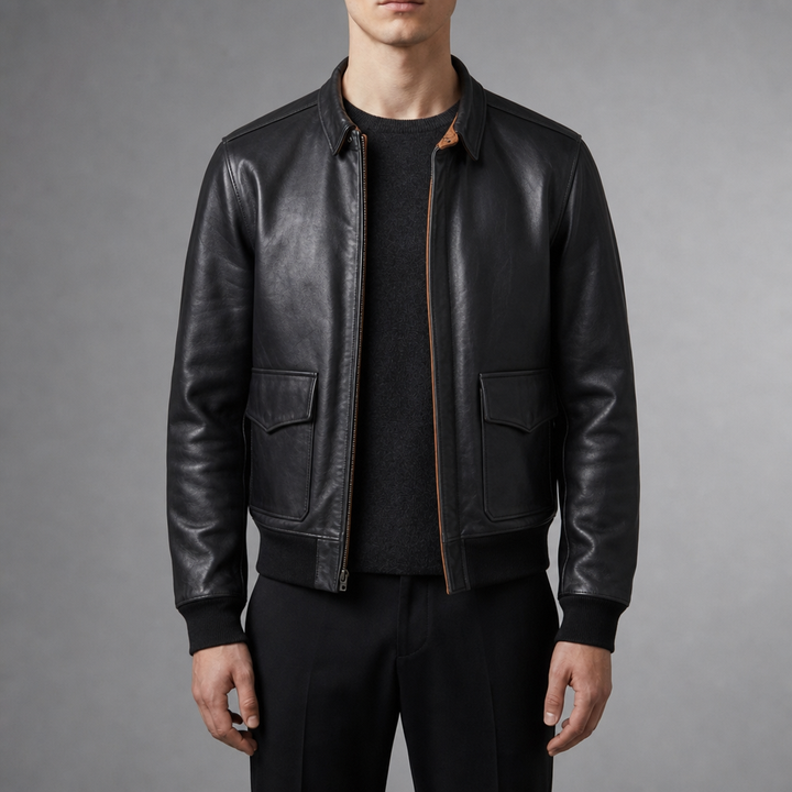 Shaw | Jacket leather for men