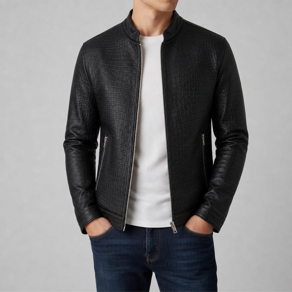 Yale | Jacket leather for men