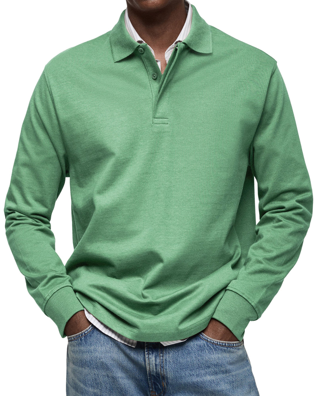 Hayes | Relaxed Long Sleeve Polo