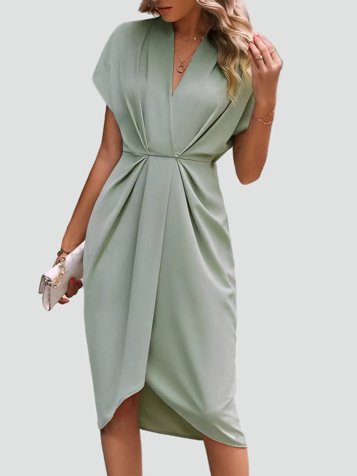 Ava | Women’s Wrap Midi Cocktail Dress