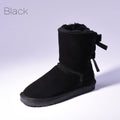 Ruby | Bottes de neige mi-mollet pour femme, doublure en fourrure, à enfiler