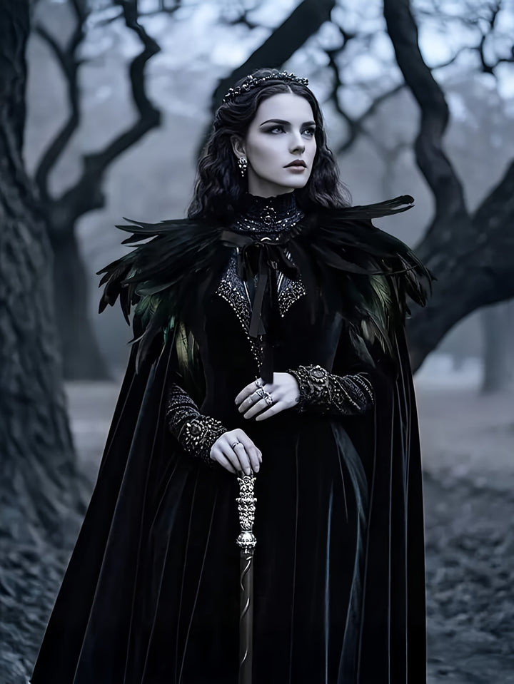 Adelaide38 | Hooded Halloween cape