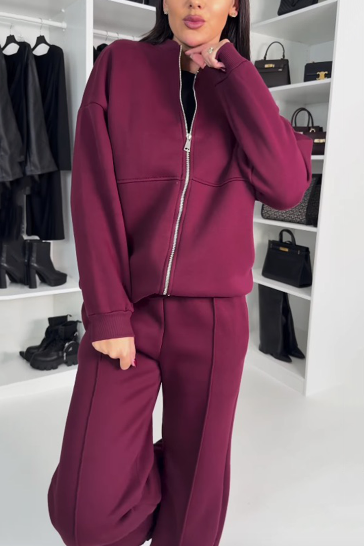 Emerson | Women's Zip-Up Lounge Set