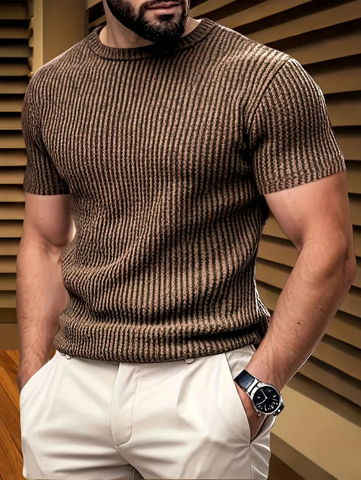 Hayes | Textured Knit T-Shirt