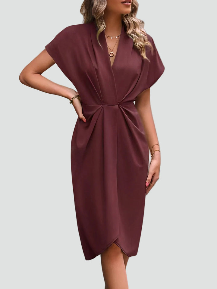 Ava | Women’s Wrap Midi Cocktail Dress