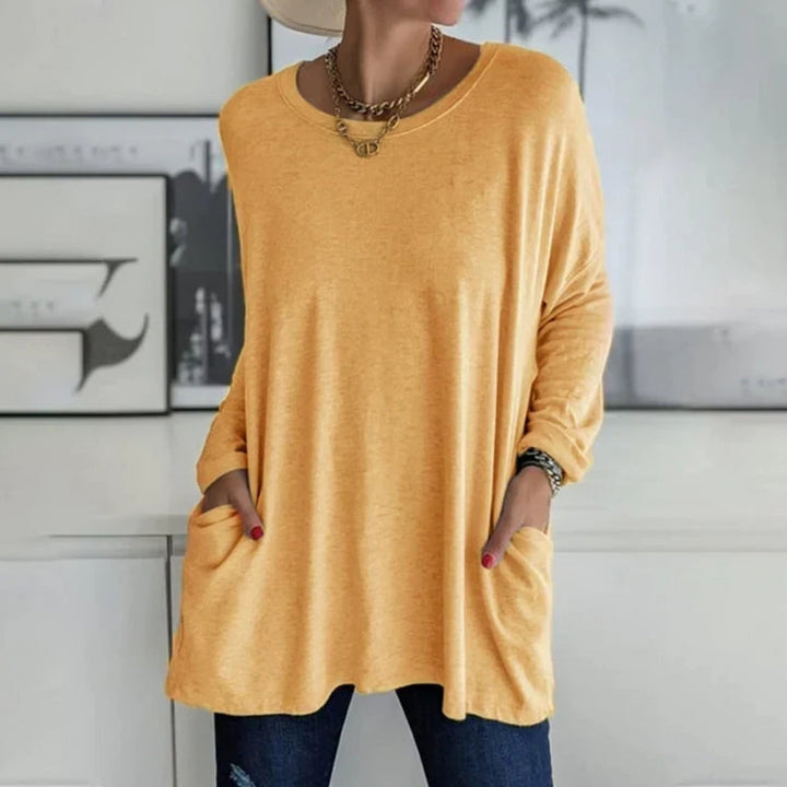 Rosamonde | Oversized women sweater with side pockets