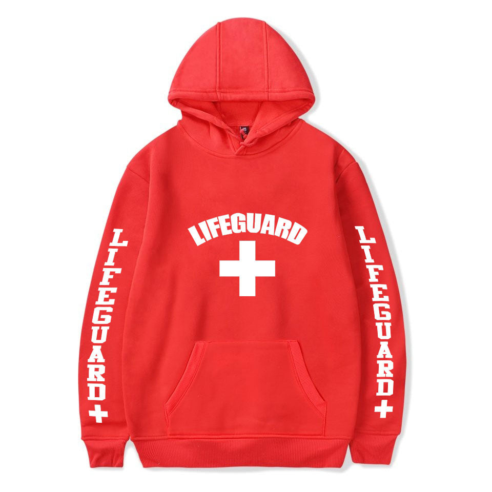 Men's hooded sweater jacket with slim fit