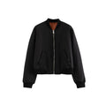 Veste bomber de baseball Theodore en coton avec fermeture éclair