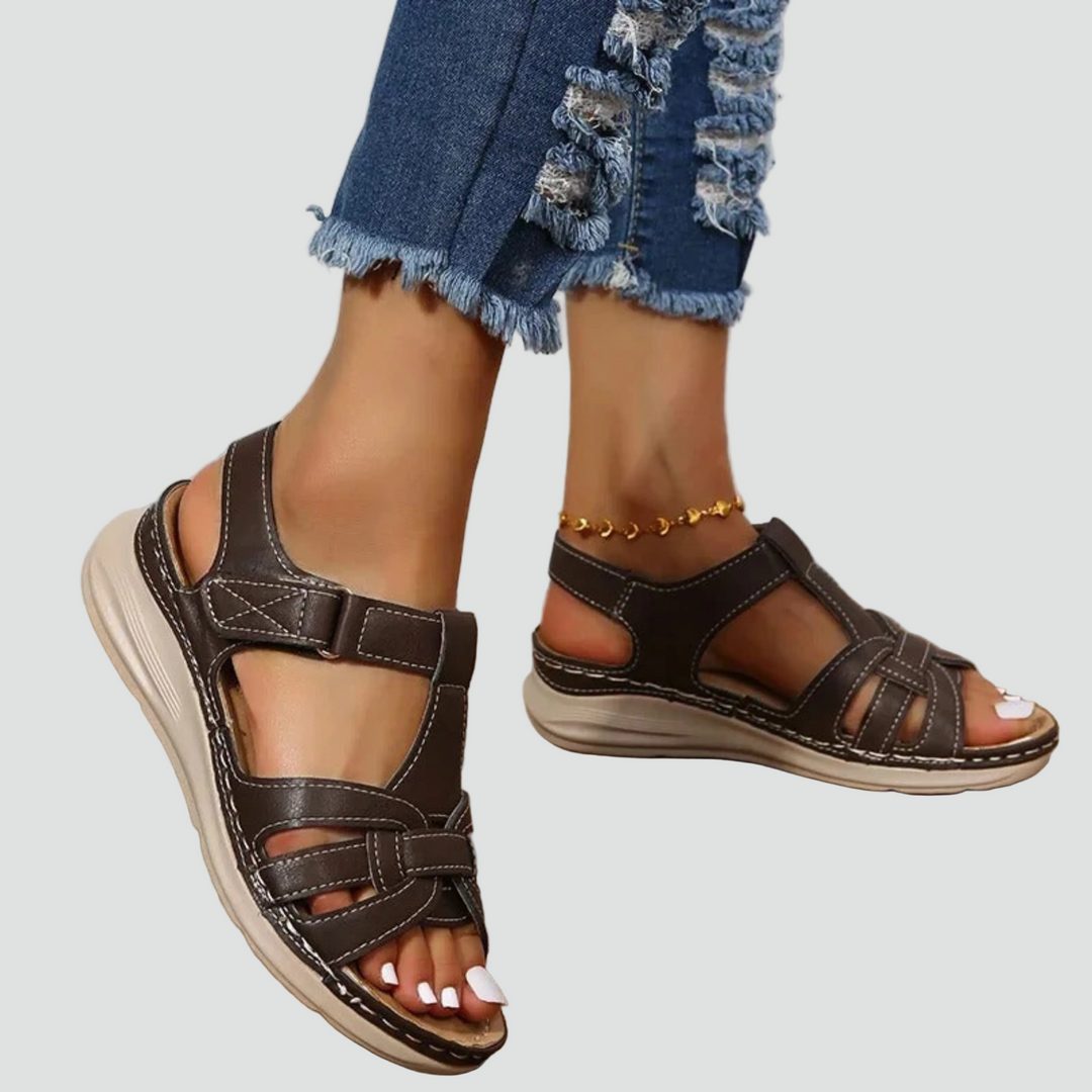 Harper | Orthopedic Leather Comfort Sandals