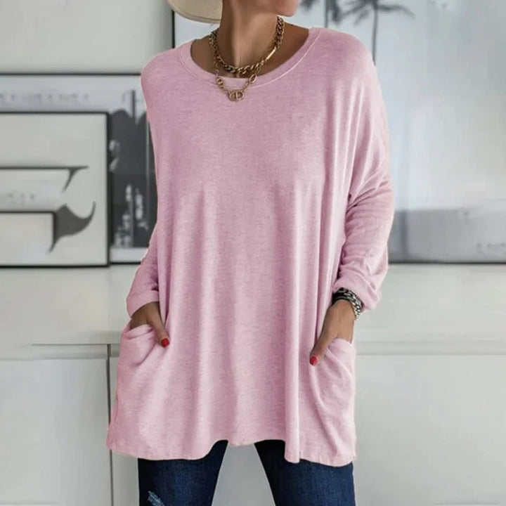 Rosamonde | Oversized women sweater with side pockets