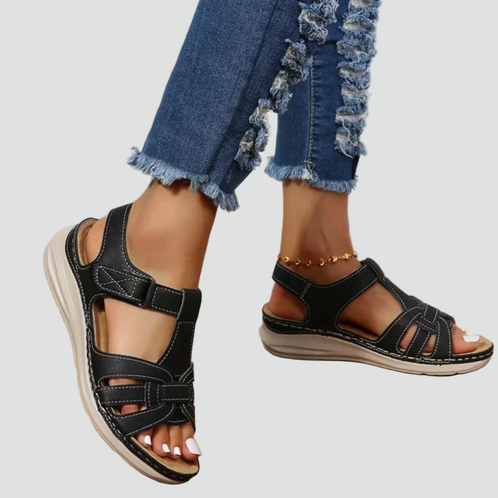 Harper | Orthopedic Leather Comfort Sandals