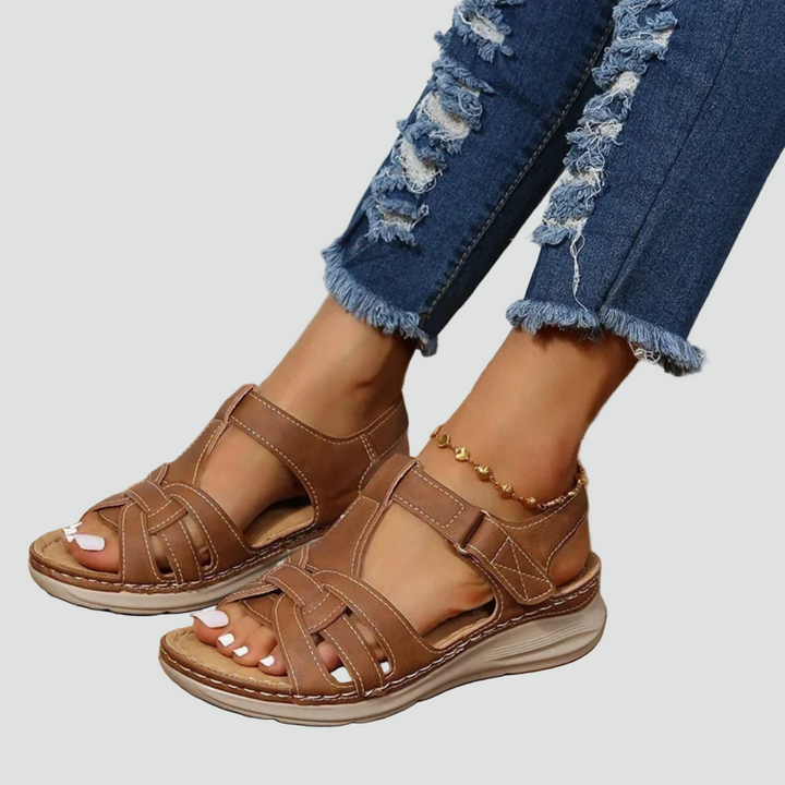 Harper | Orthopedic Leather Comfort Sandals