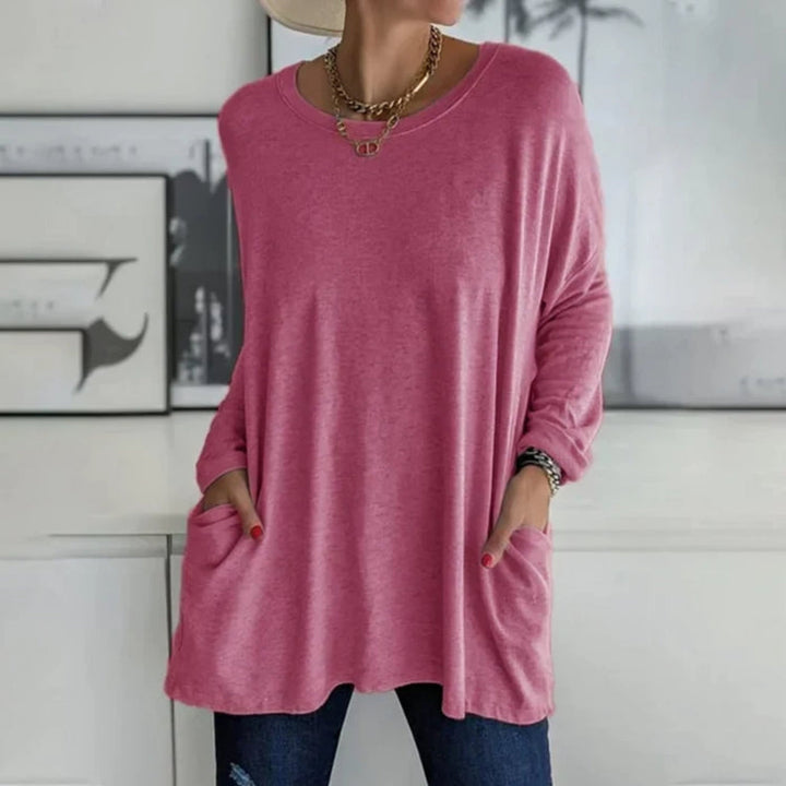 Rosamonde | Oversized women sweater with side pockets