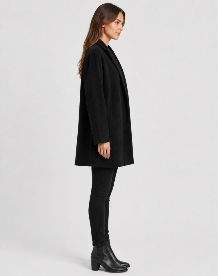 Genevieve | Tailored Wool Blend Office Coat