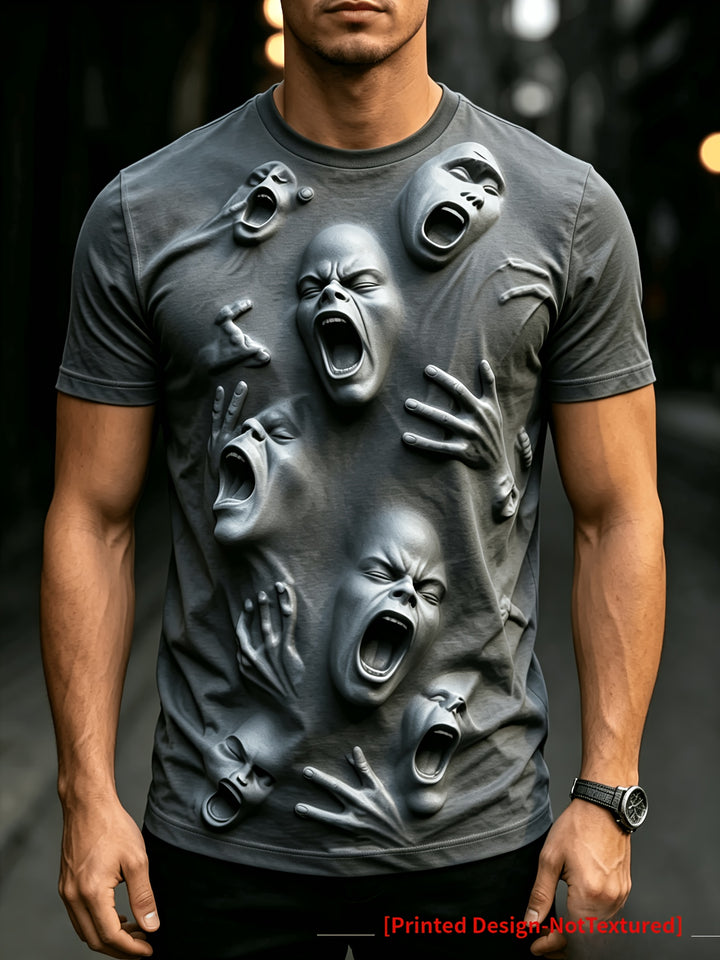 Balthazar | Men printed casual tee